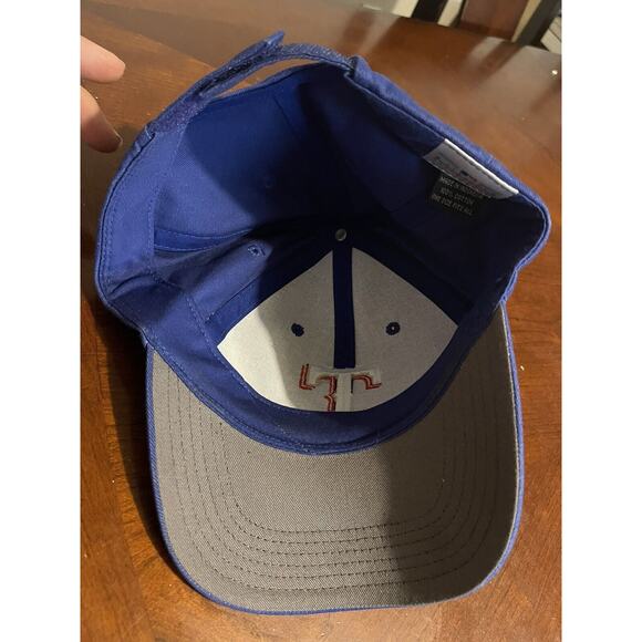 Texas Rangers Hat Snap Back New Genuine Merchandise By T.E.I. - Picture 4 of 6